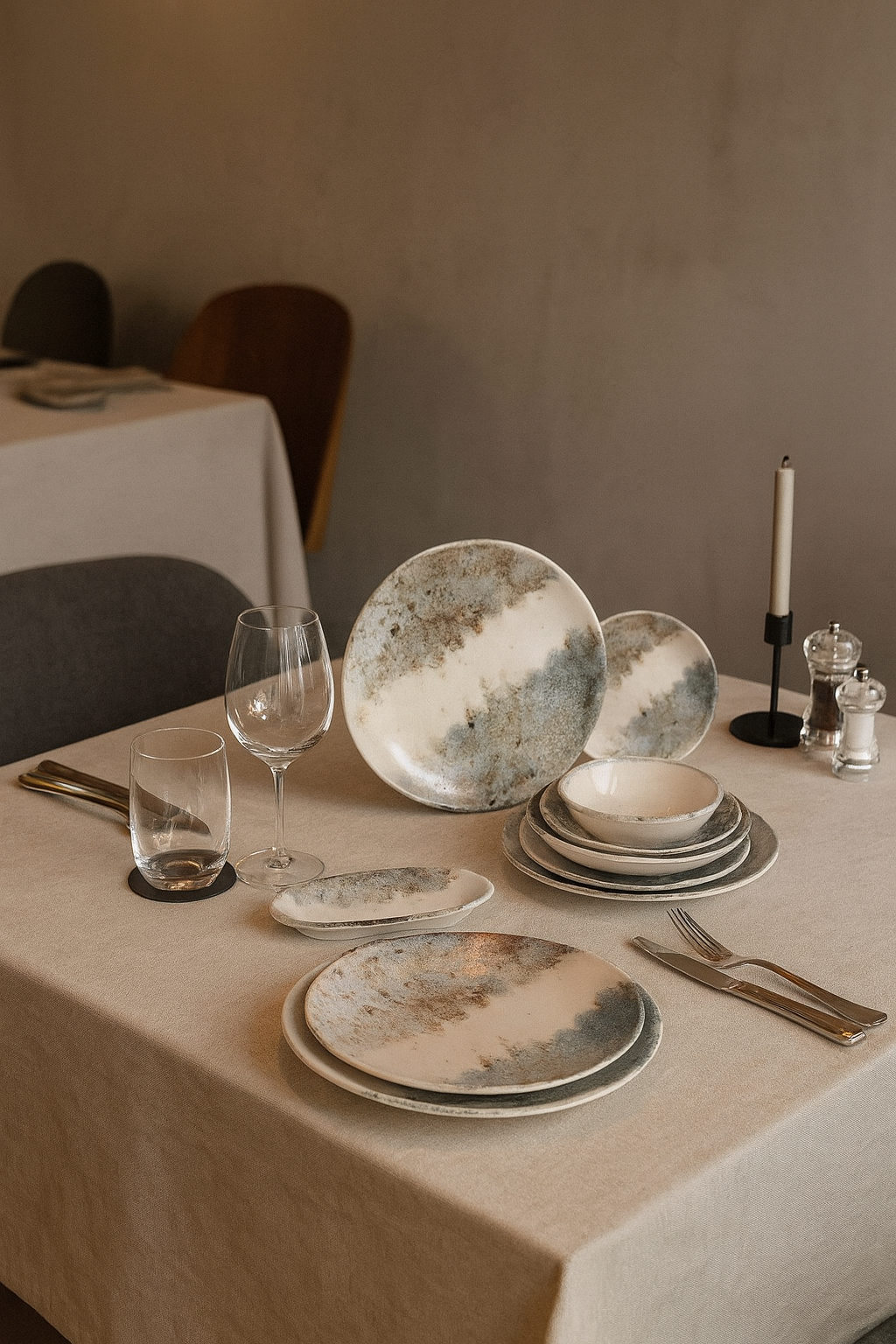 PLATO LLANO 27CM CORFU