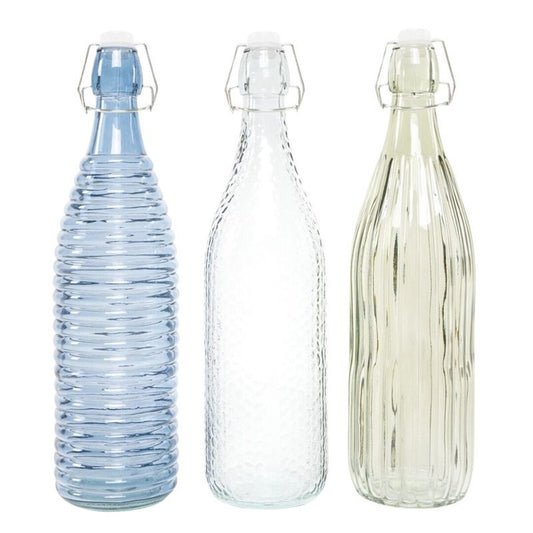 JUEGO DE 3 BOTELLA 1L COLOR